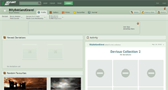 Desktop Screenshot of billybobsandgravel.deviantart.com