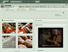 Tablet Screenshot of ismwaek.deviantart.com