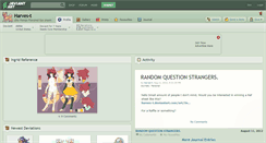 Desktop Screenshot of harves-t.deviantart.com