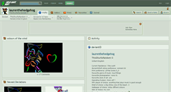 Desktop Screenshot of laurenthehedgehog.deviantart.com