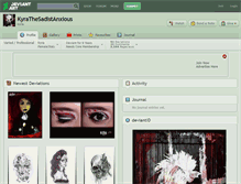 Tablet Screenshot of kyrathesadistanxious.deviantart.com
