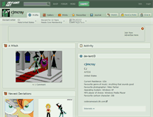 Tablet Screenshot of cjmcray.deviantart.com