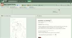 Desktop Screenshot of best-friends-forever.deviantart.com