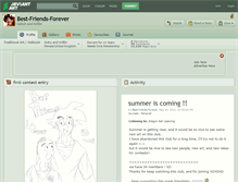 Tablet Screenshot of best-friends-forever.deviantart.com