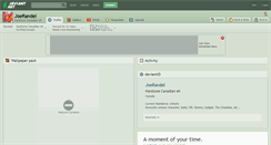 Desktop Screenshot of joerandel.deviantart.com