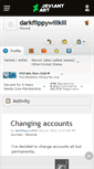 Mobile Screenshot of darkflippywillkill.deviantart.com