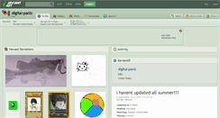 Desktop Screenshot of digital-panic.deviantart.com