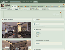 Tablet Screenshot of elftug.deviantart.com