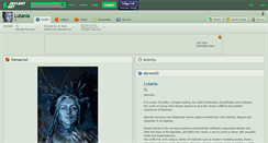 Desktop Screenshot of lutania.deviantart.com