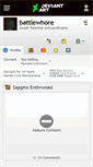 Mobile Screenshot of battlewhore.deviantart.com
