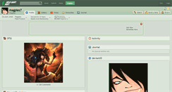 Desktop Screenshot of magpies7.deviantart.com