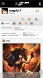 Mobile Screenshot of magpies7.deviantart.com