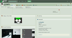 Desktop Screenshot of evildogfish.deviantart.com