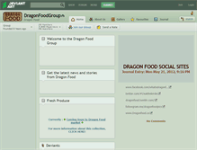 Tablet Screenshot of dragonfoodgroup.deviantart.com