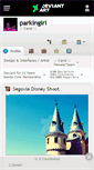 Mobile Screenshot of parkingirl.deviantart.com