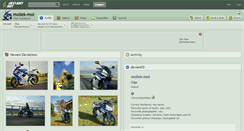 Desktop Screenshot of mollek-mol.deviantart.com