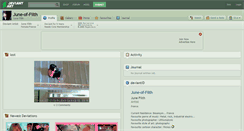 Desktop Screenshot of june-of-filth.deviantart.com