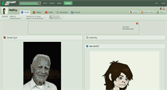 Desktop Screenshot of maliny.deviantart.com