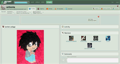 Desktop Screenshot of ambeeka.deviantart.com