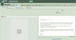 Desktop Screenshot of lizlunatic.deviantart.com