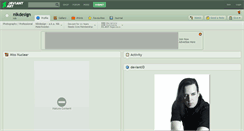 Desktop Screenshot of nikdesign.deviantart.com