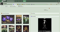 Desktop Screenshot of finvara.deviantart.com