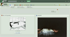 Desktop Screenshot of bulbin.deviantart.com