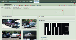 Desktop Screenshot of dougvogel123.deviantart.com