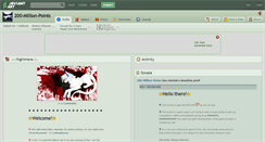 Desktop Screenshot of 200-million-points.deviantart.com