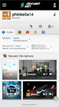 Mobile Screenshot of phinbella14.deviantart.com