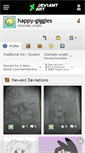 Mobile Screenshot of happy-giggles.deviantart.com