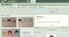 Desktop Screenshot of moondancer89.deviantart.com