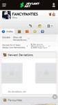 Mobile Screenshot of fancypanties.deviantart.com