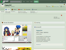 Tablet Screenshot of happygiri.deviantart.com