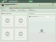 Tablet Screenshot of fransmensinkartist.deviantart.com
