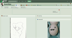 Desktop Screenshot of dreamofrain.deviantart.com
