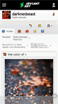 Mobile Screenshot of darknesbeast.deviantart.com