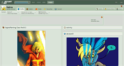 Desktop Screenshot of katros.deviantart.com