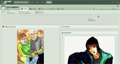 Desktop Screenshot of ice-sculpture.deviantart.com