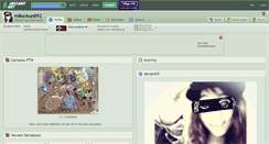 Desktop Screenshot of miko-kun892.deviantart.com