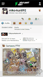 Mobile Screenshot of miko-kun892.deviantart.com