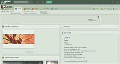 Desktop Screenshot of jcgfx.deviantart.com
