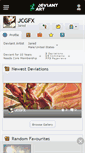 Mobile Screenshot of jcgfx.deviantart.com