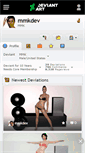 Mobile Screenshot of mmkdev.deviantart.com