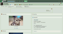 Desktop Screenshot of n0vember.deviantart.com