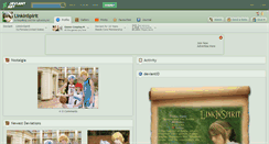 Desktop Screenshot of linkinspirit.deviantart.com
