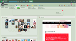 Desktop Screenshot of mibou.deviantart.com