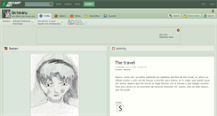 Desktop Screenshot of 0n1m4ru.deviantart.com