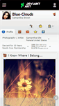 Mobile Screenshot of blue-clouds.deviantart.com