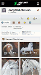 Mobile Screenshot of earlybird-obi-wan.deviantart.com
